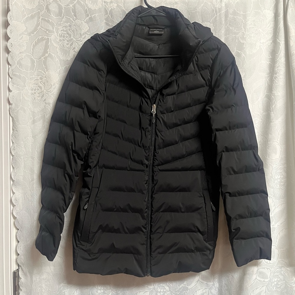 32 Degrees Black Insulated Puffer Jacket